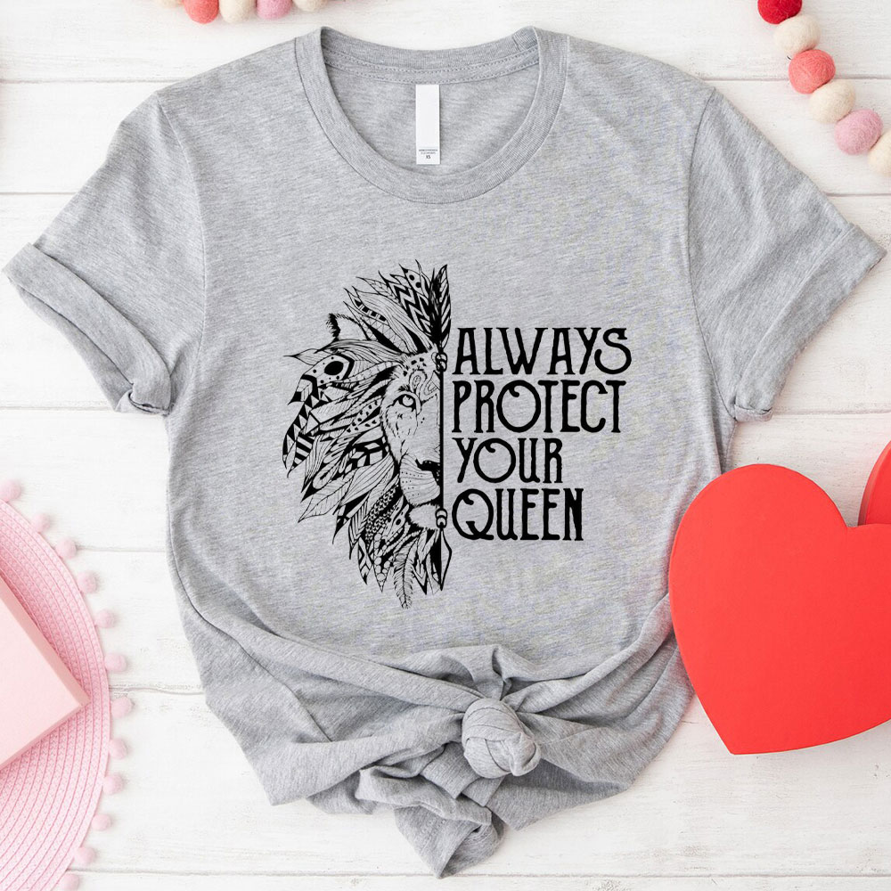 Always Trust Your King Christian Couple T-Shirt