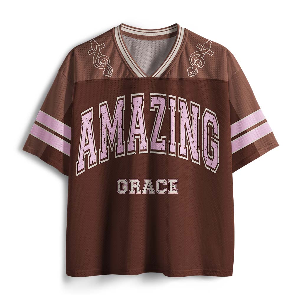 Amazing Grace Christian Mesh Jersey