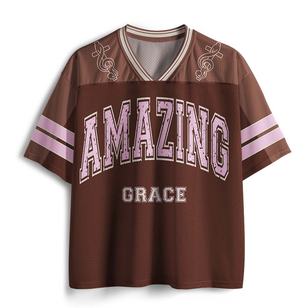 Amazing Grace Christian Mesh Jersey
