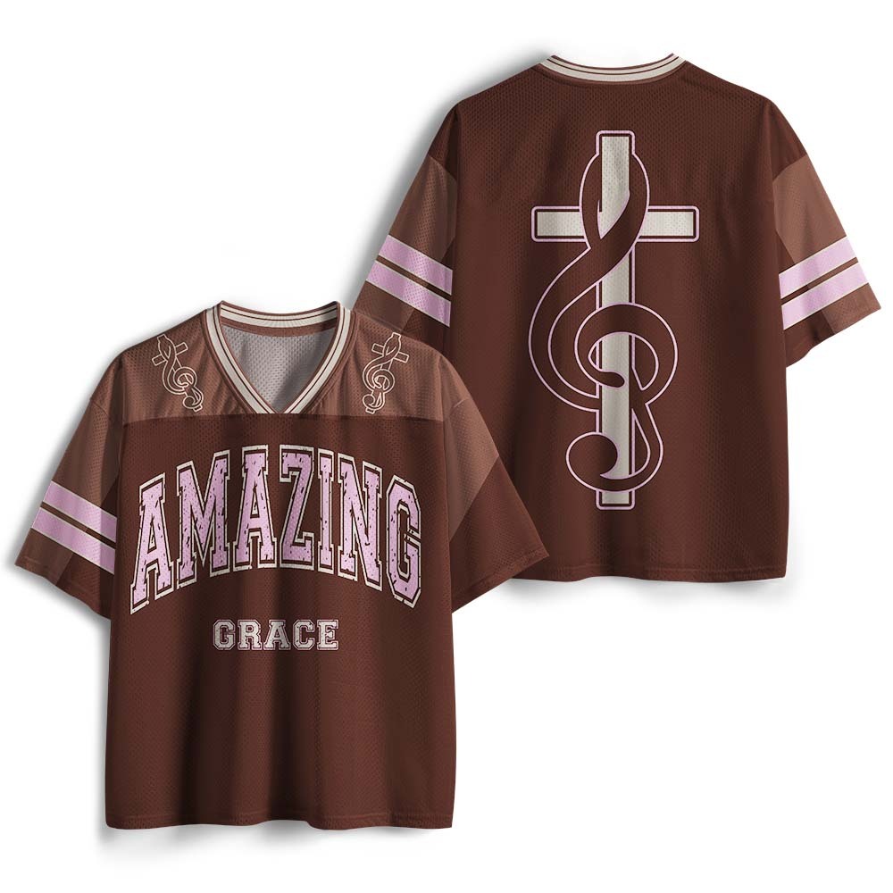 Amazing Grace Christian Mesh Jersey