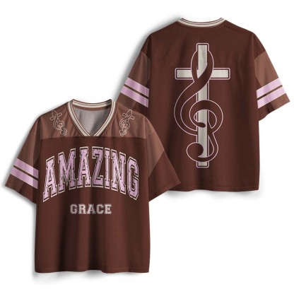 Amazing Grace Christian Mesh Jersey