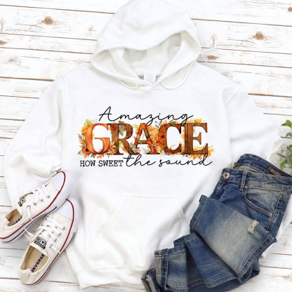 Amazing Grace How Sweet The Sound Christian Hoodie