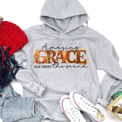 Amazing Grace How Sweet The Sound Christian Hoodie