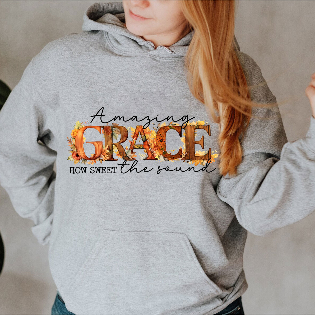 Amazing Grace How Sweet The Sound Christian Hoodie