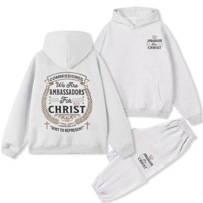 Ambassador For Christ Christian Fleece Hoodie Set