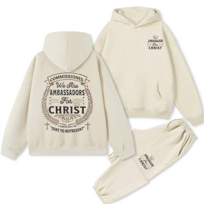 Ambassador For Christ Christian Fleece Hoodie Set