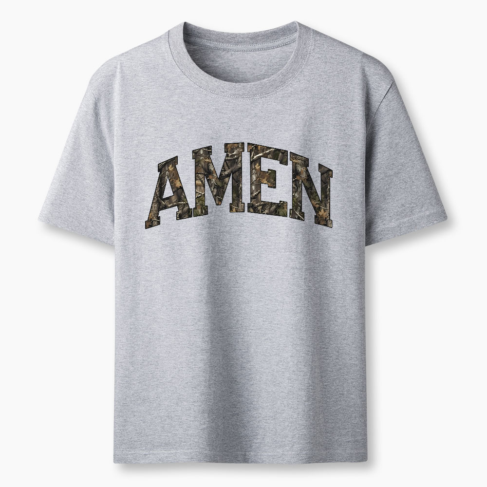 Amen Camouflage Christian Classic T-Shirt