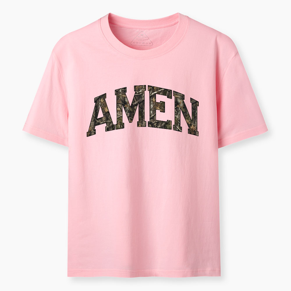 Amen Camouflage Christian Classic T-Shirt