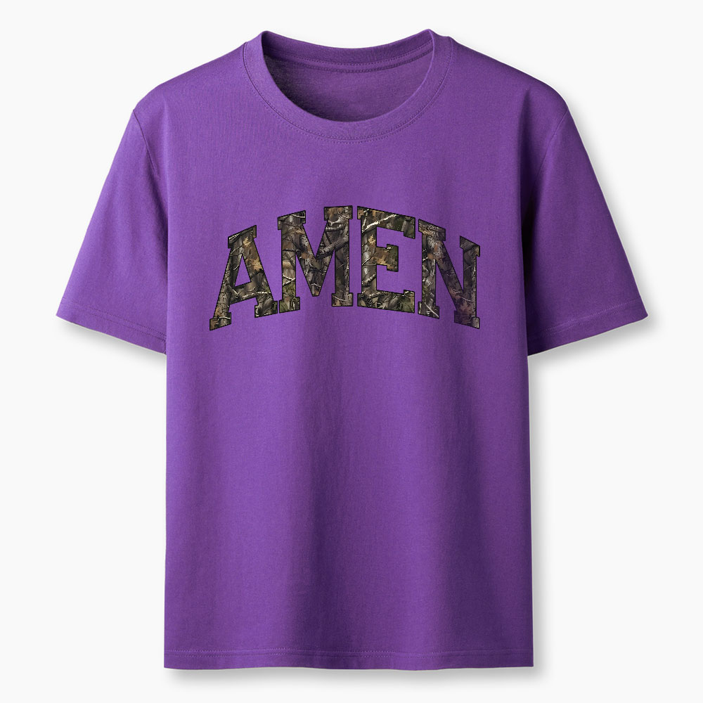 Amen Camouflage Christian Classic T-Shirt