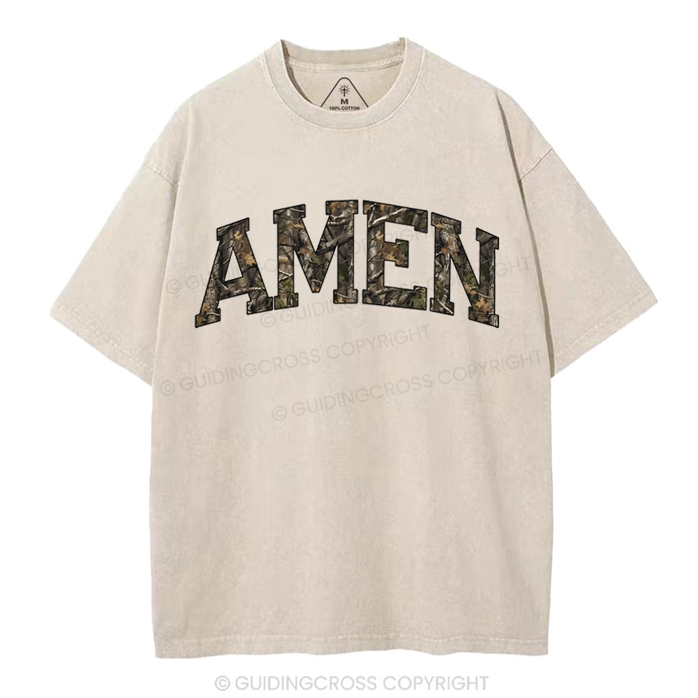 New-Sample Christian Washed T-Shirt Sale - GuidingCross