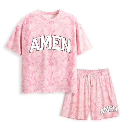 Amen Christian Camo T-Shirt & Shorts