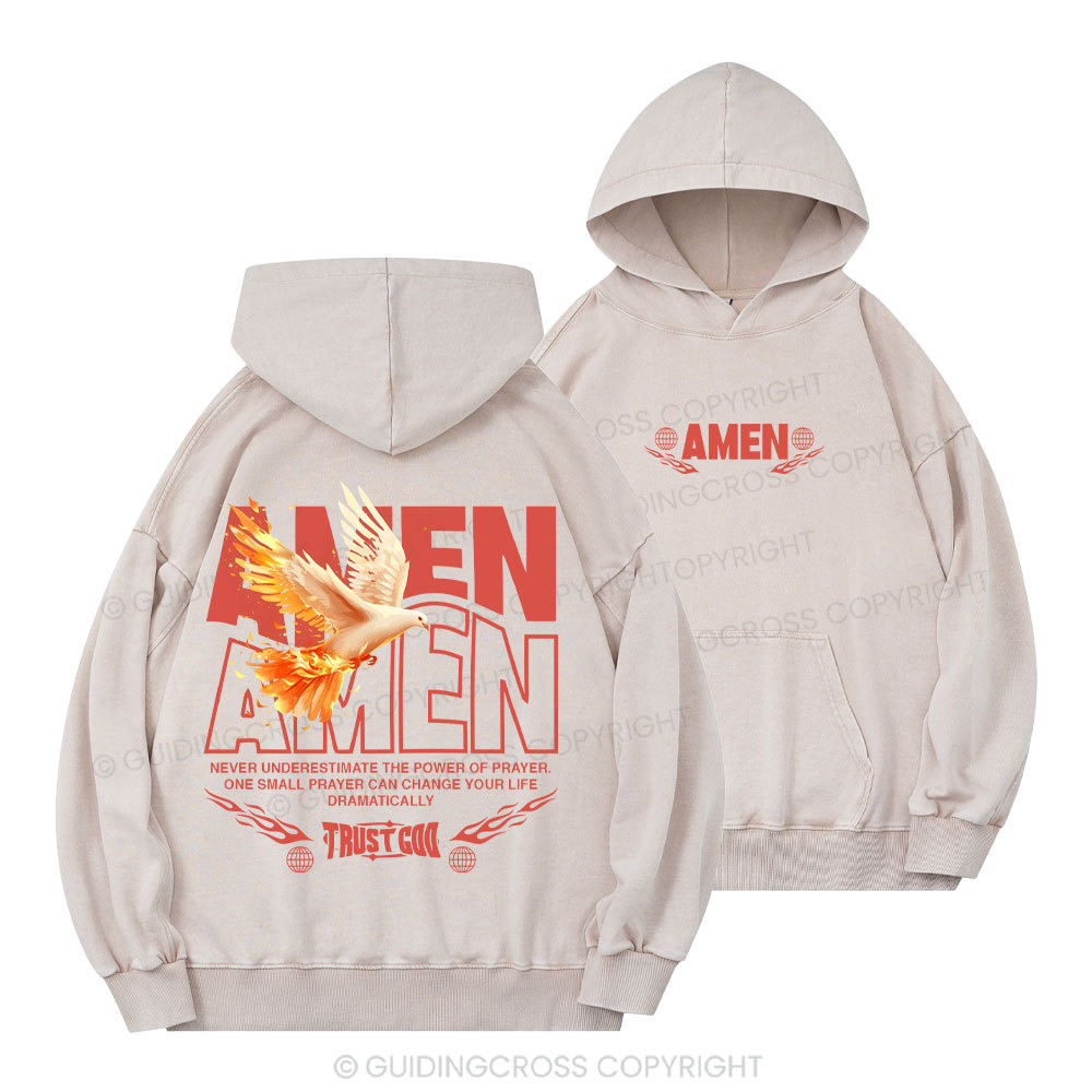 Sample Vintage Christian Washed Hoodie  Sale - GuidingCross