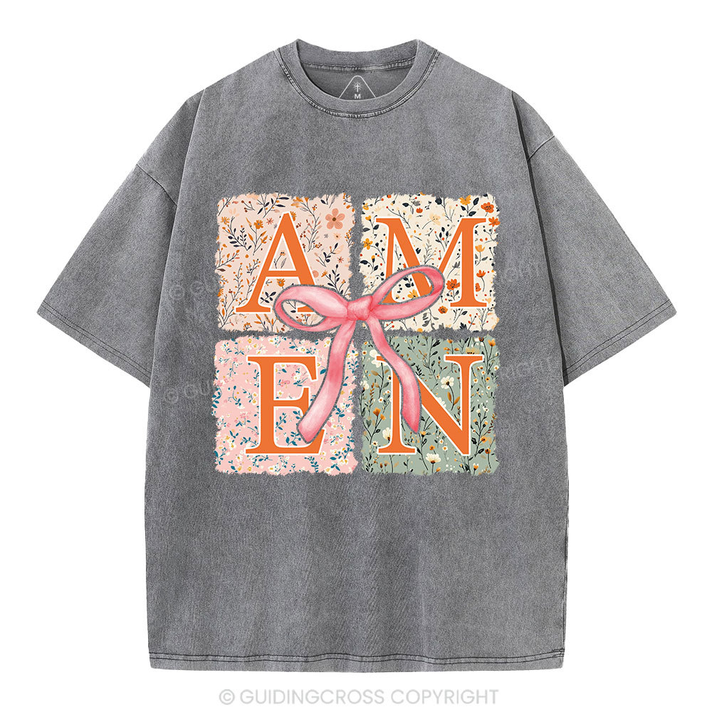 Amen Christian Washed T-Shirt