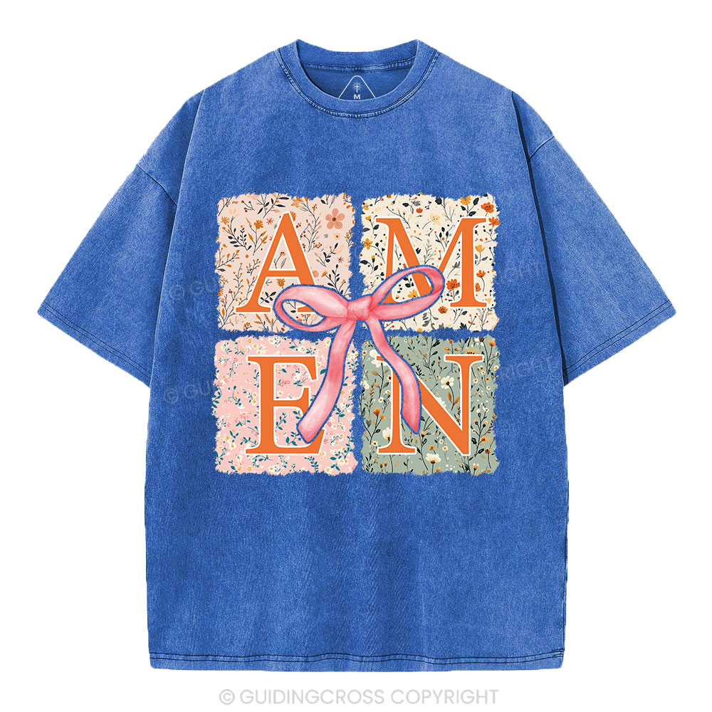 Amen Christian Washed T-Shirt