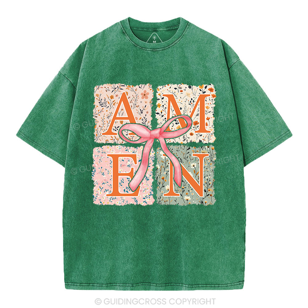 Amen Christian Washed T-Shirt