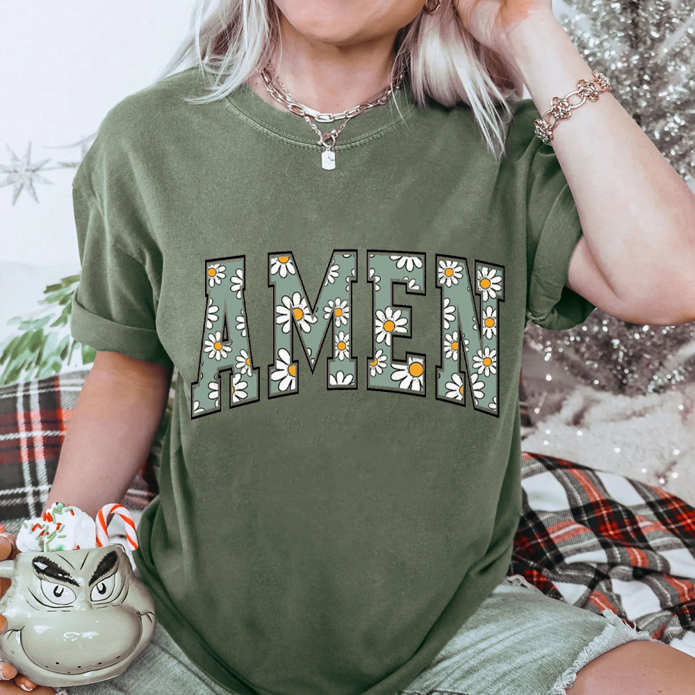 Amen Christian Washed T-Shirt