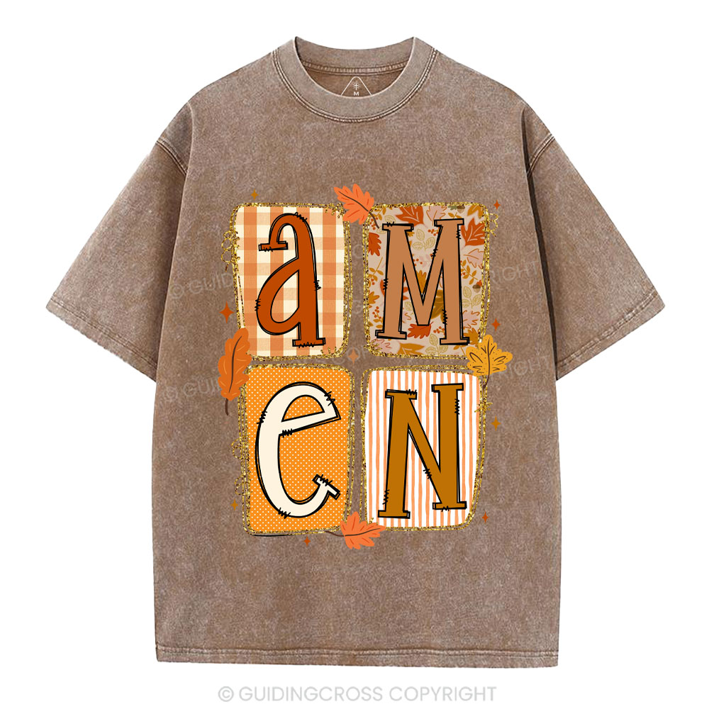 Amen Christian Washed T-Shirt