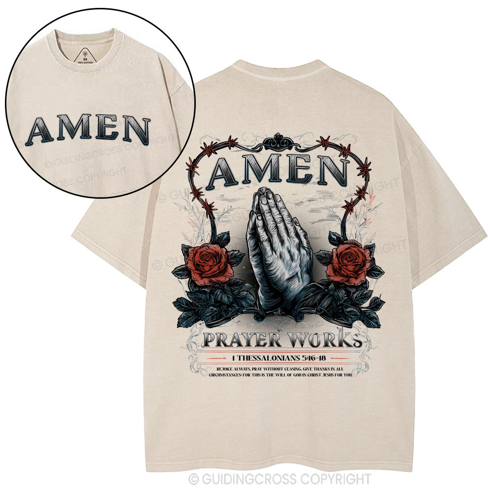 New-Sample Christian Washed T-Shirt Sale - GuidingCross