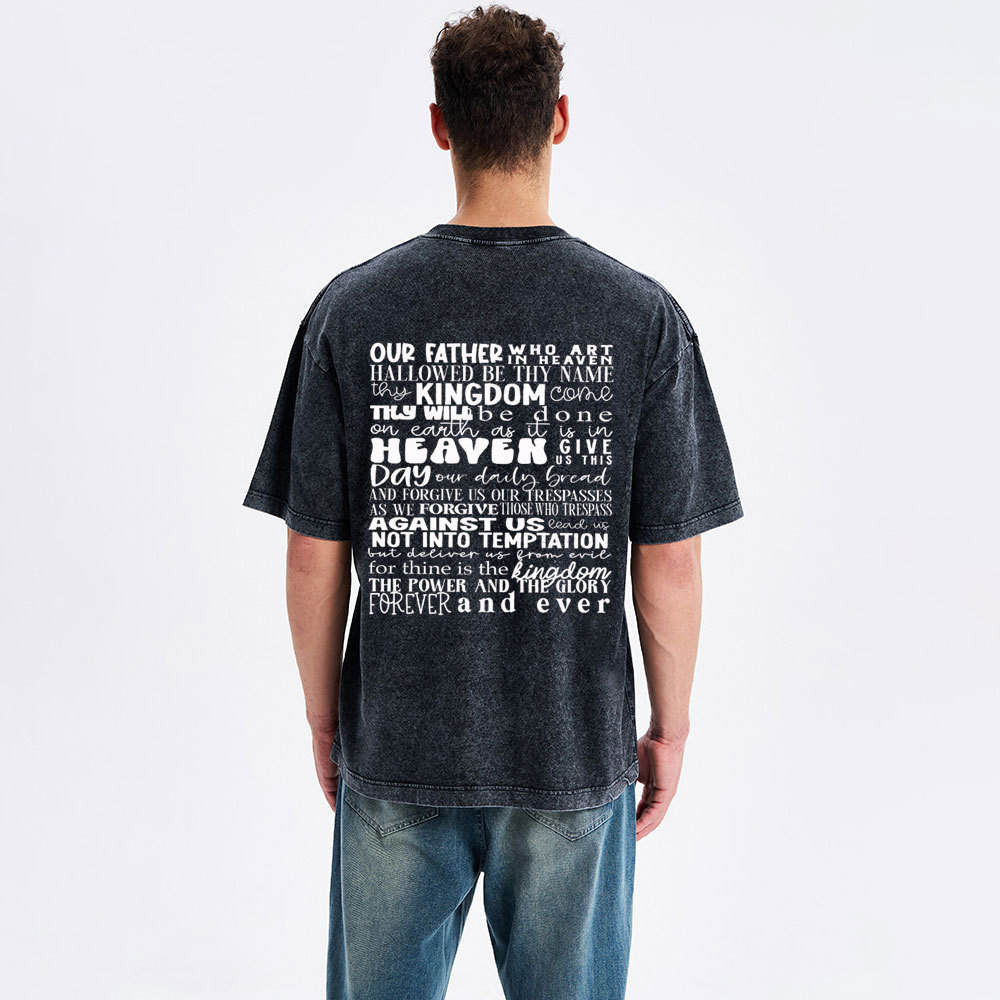Amen Christian Washed T-Shirt
