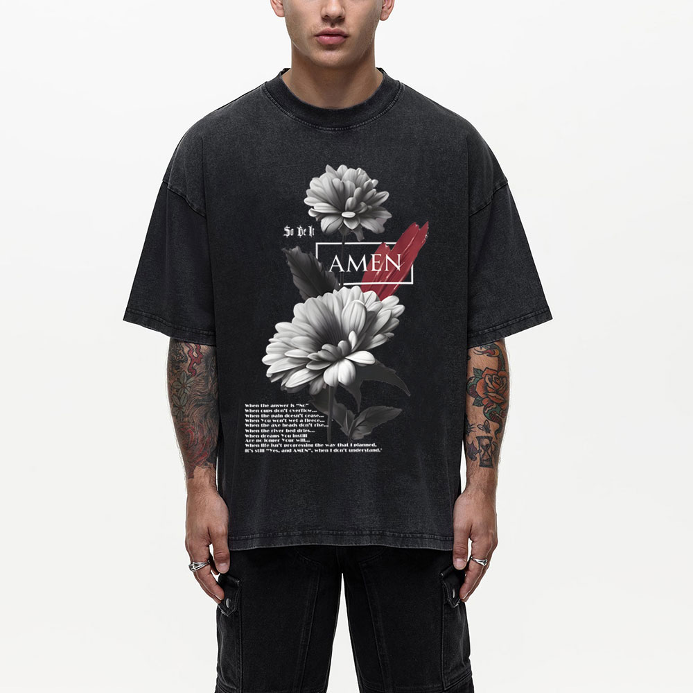 Amen Christian Washed T-Shirt