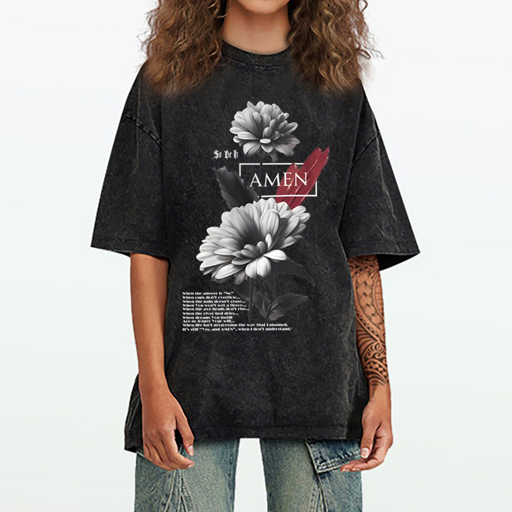 Amen Christian Washed T-Shirt