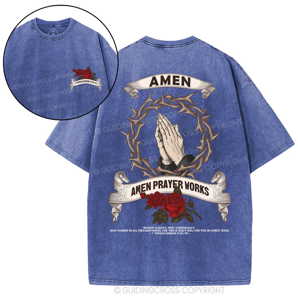 New-Sample Christian Washed T-Shirt Sale - GuidingCross