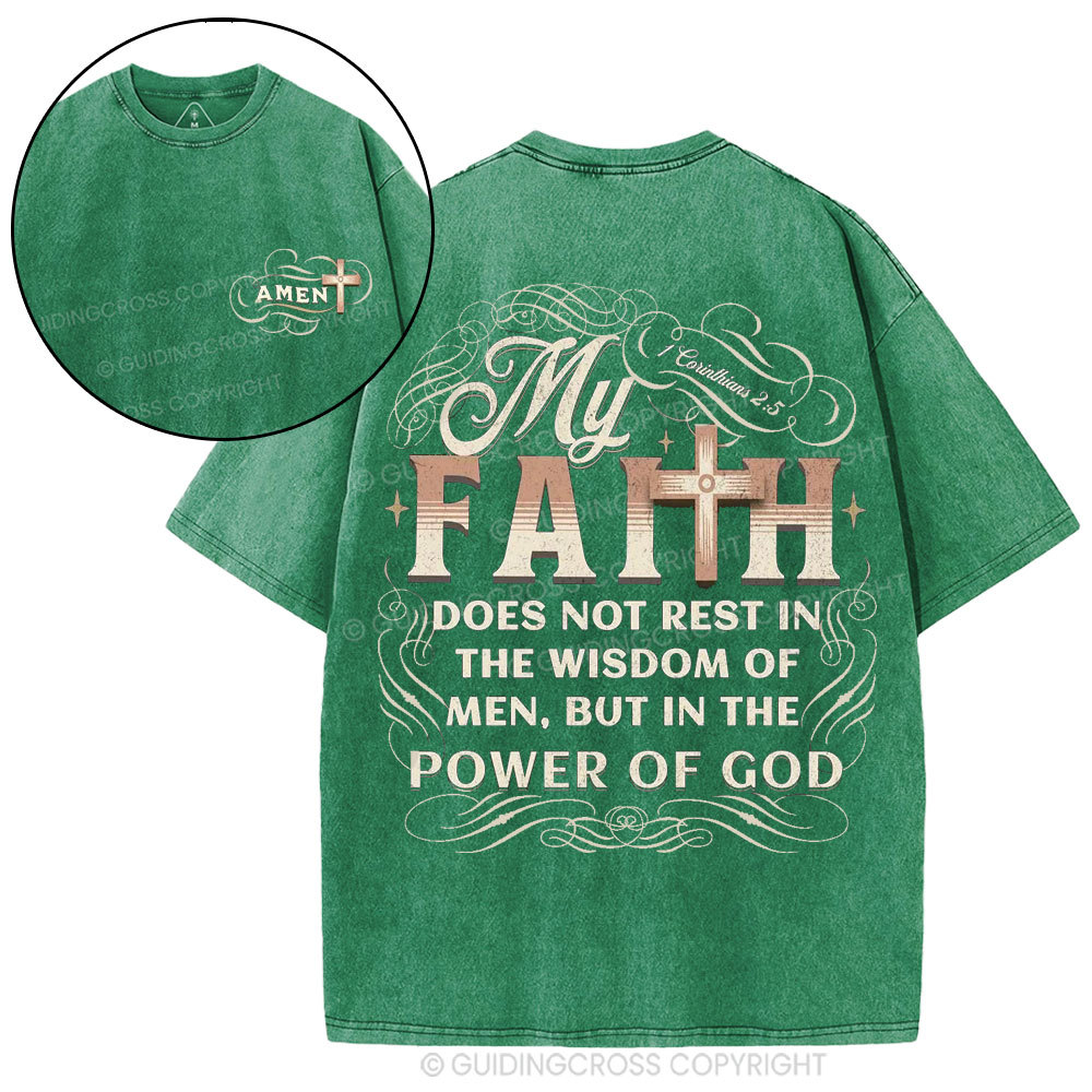 Amen Christian Washed T-Shirt