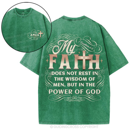 Amen Christian Washed T-Shirt