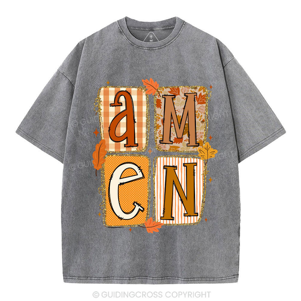 Amen Christian Washed T-Shirt