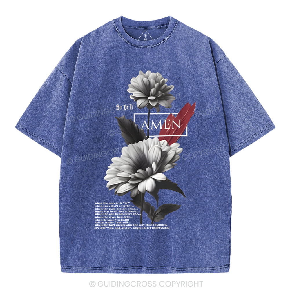 Amen Christian Washed T-Shirt