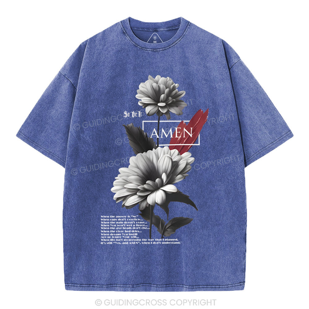 Amen Christian Washed T-Shirt