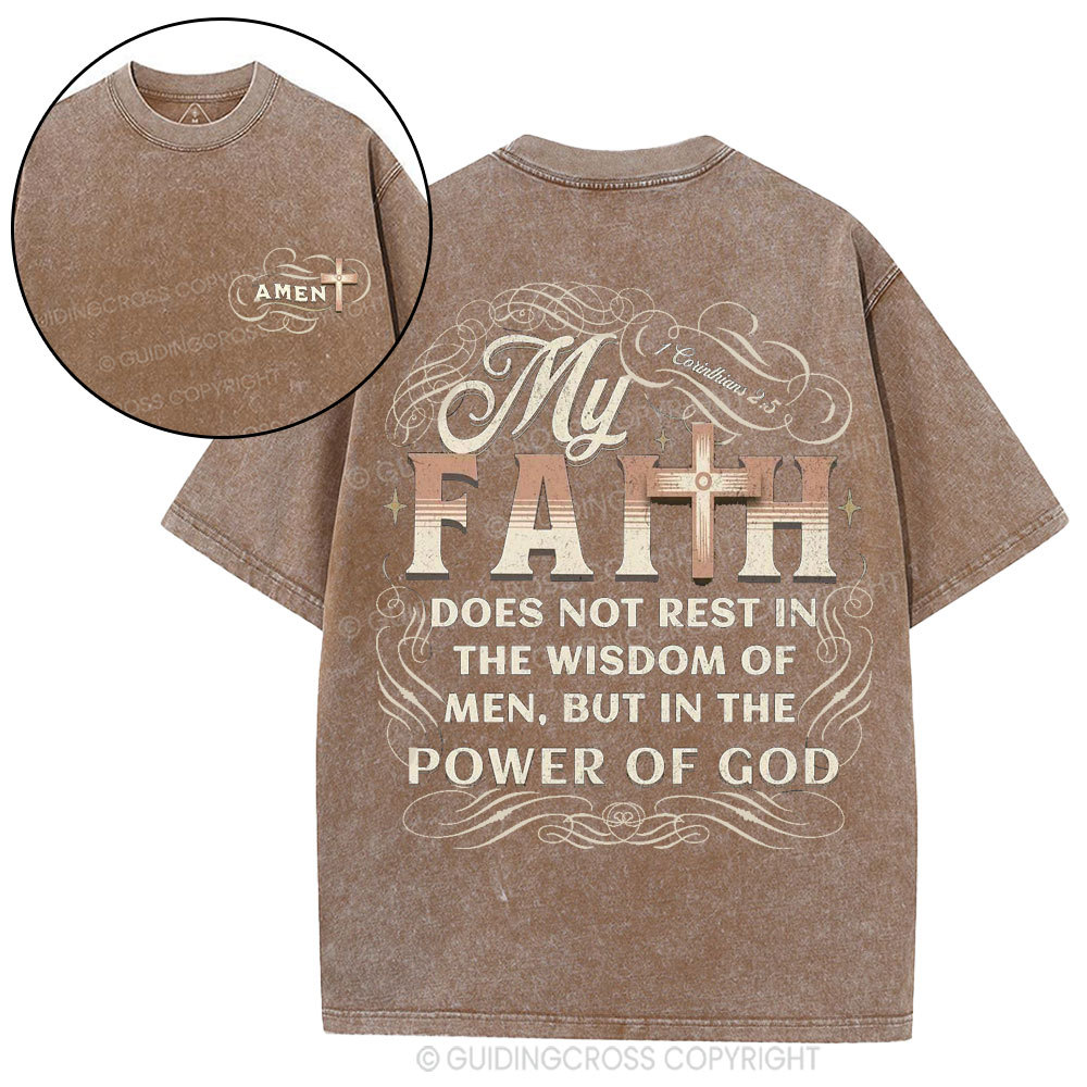 Amen Christian Washed T-Shirt