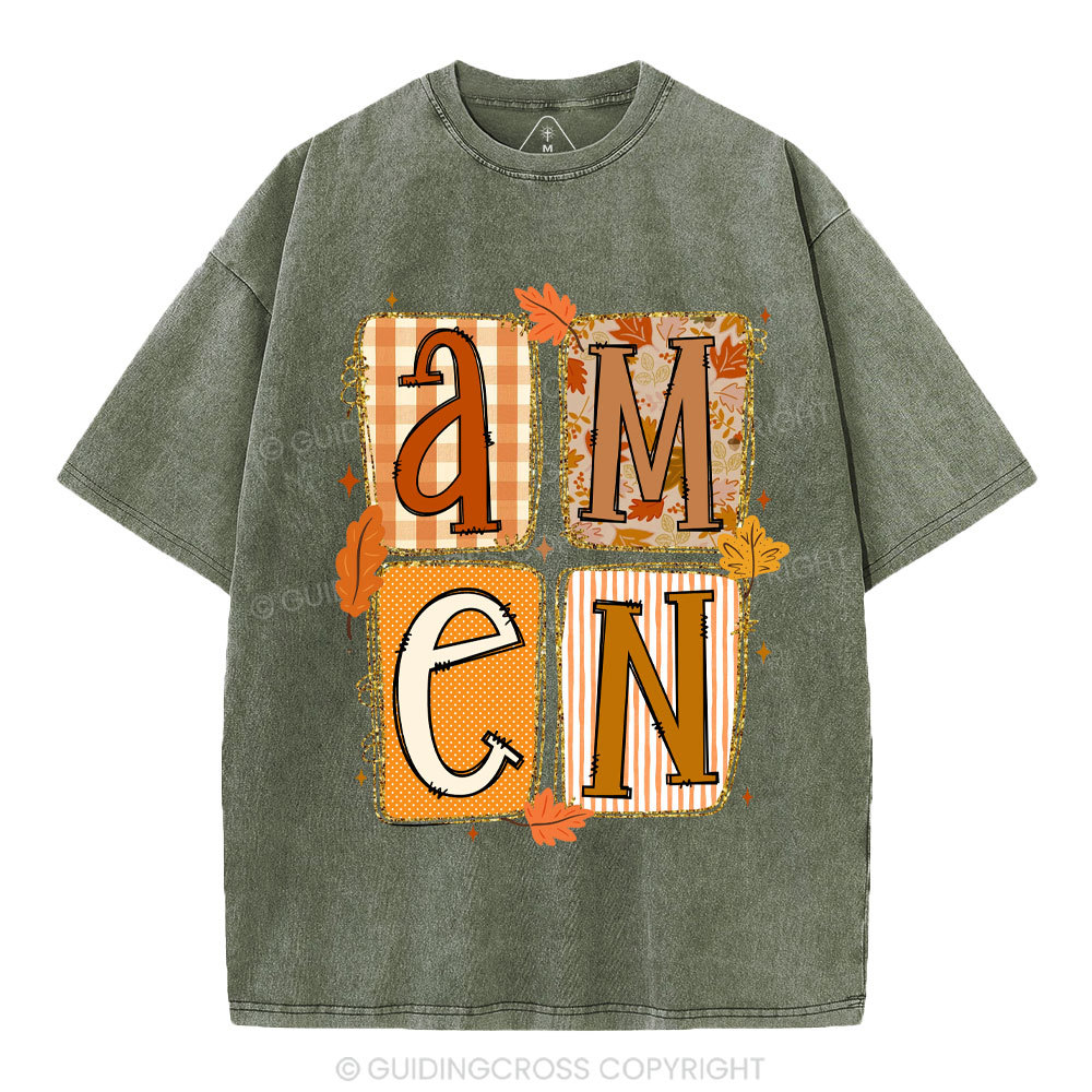 Amen Christian Washed T-Shirt