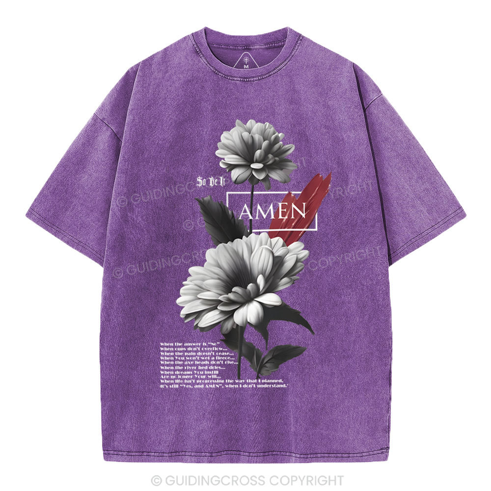 Amen Christian Washed T-Shirt