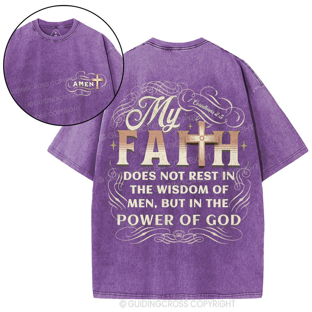 Amen Christian Washed T-Shirt