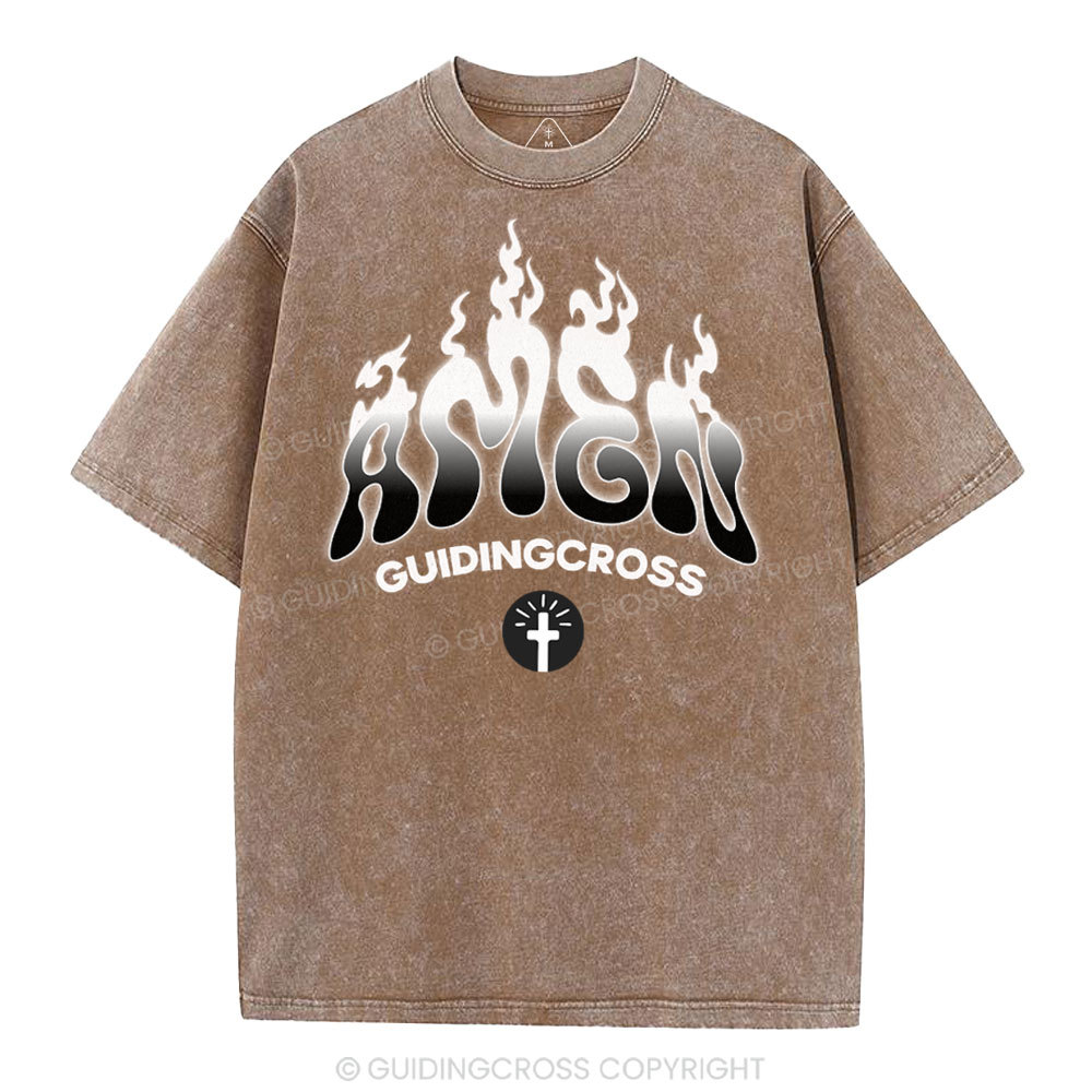 Amen Christian Washed T-Shirt