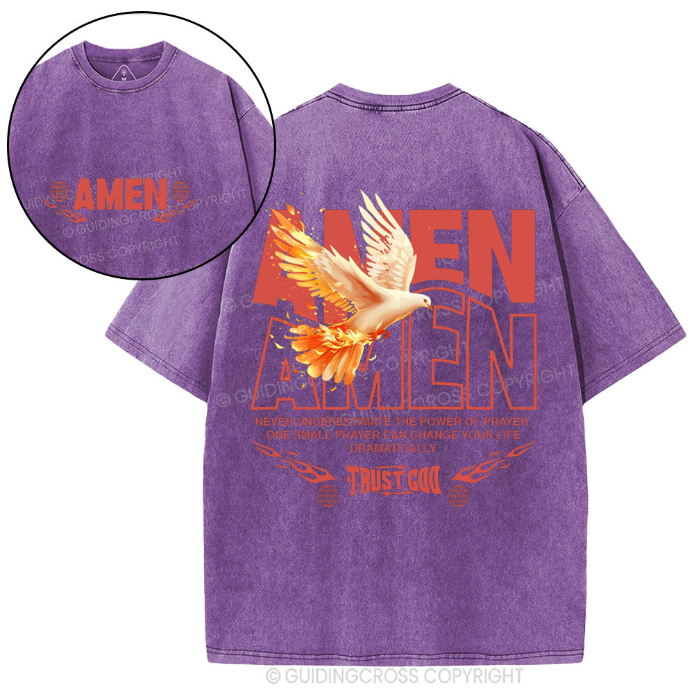 Amen Christian Washed T-Shirt
