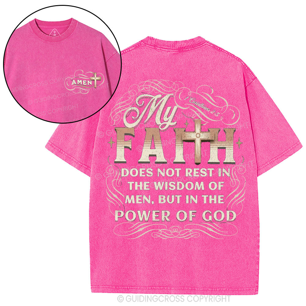 Amen Christian Washed T-Shirt