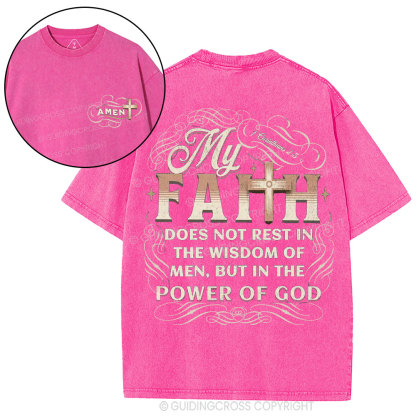 Amen Christian Washed T-Shirt