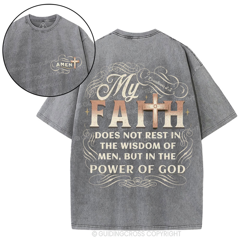 Amen Christian Washed T-Shirt