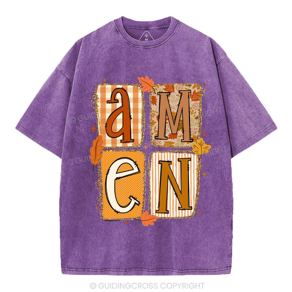 Amen Christian Washed T-Shirt