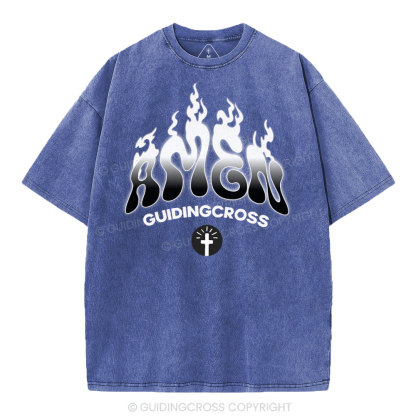 Amen Christian Washed T-Shirt