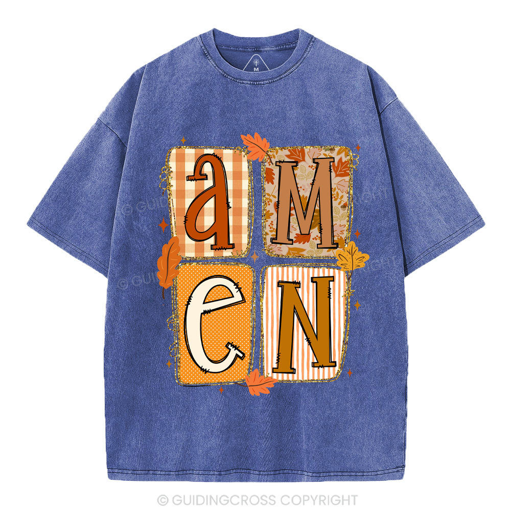 Amen Christian Washed T-Shirt