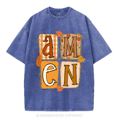 Amen Christian Washed T-Shirt