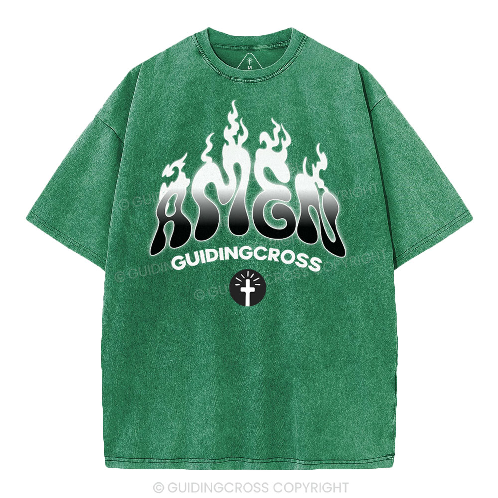 Amen Christian Washed T-Shirt