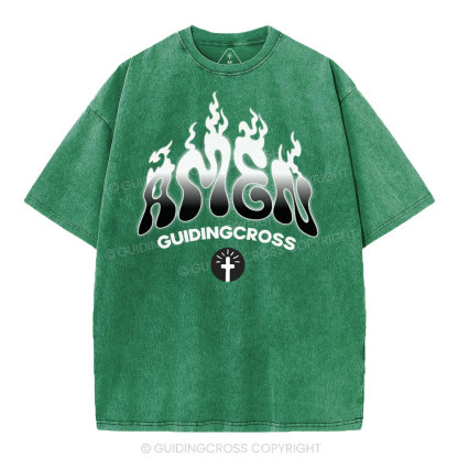 Amen Christian Washed T-Shirt