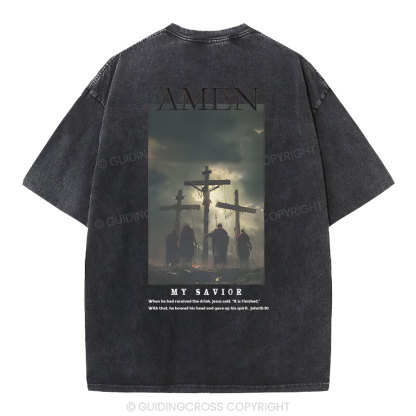 Amen Christian Washed T-Shirt