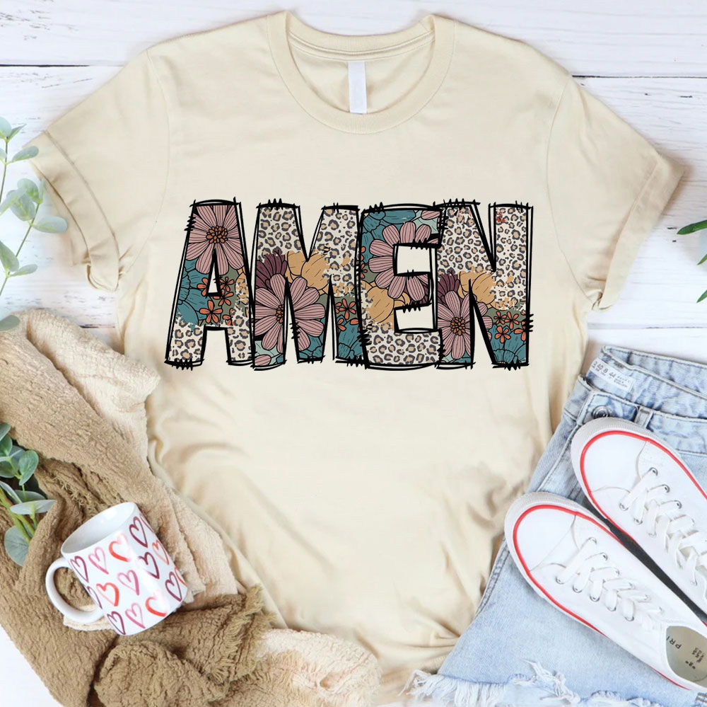 Amen Vintage  Christian T-Shirt