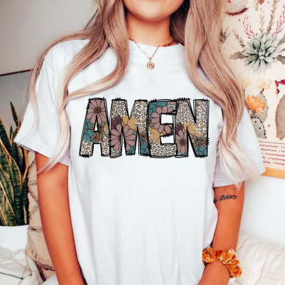 Amen Vintage  Christian T-Shirt