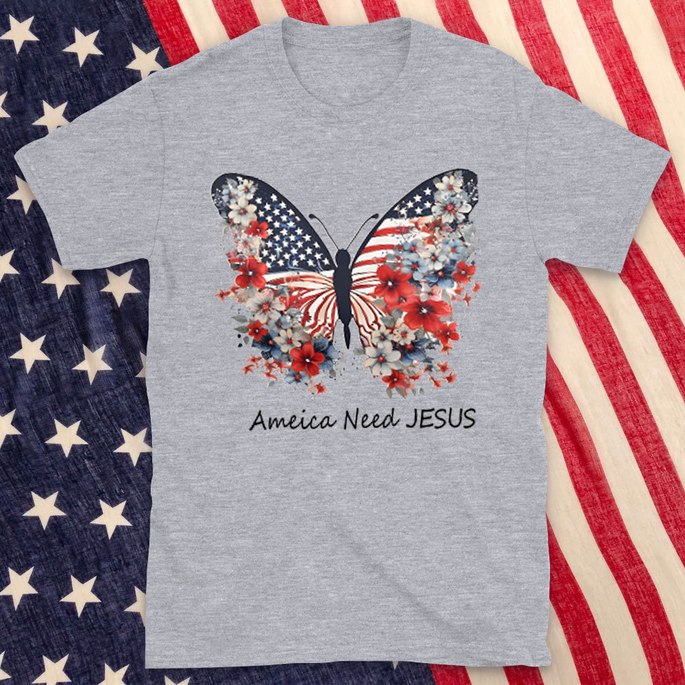 America Need Jesus Christian T-Shirt